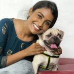 Poornima Ravi Instagram - Milo 😊