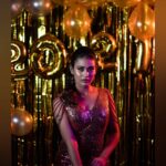 Poornima Ravi Instagram - Me and 2021 🙄 The new normal has become the worse normal Hope we get back soon. MUAH: @makeupbypriyankachowdary Photography: @smilebookphotography Outfit: @deekshitanikkam Studio: @arangaa.space . . . . . . . . . . . . #poornima #poornimaravi #araathi #2021 #newnormal #lockdown #glitter #shine #love #lovestory #covidindia #coronastory