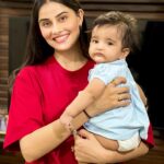 Prabh Grewal Instagram – The first time I saw you, I fell in love with you. A precious niece, a gift from God…♥️

#niecelove❤️😘 @malhotrachavishka  @sumedha.malhotra95 @sahil_malhotra_2027 Ludhiana, Punjab, India