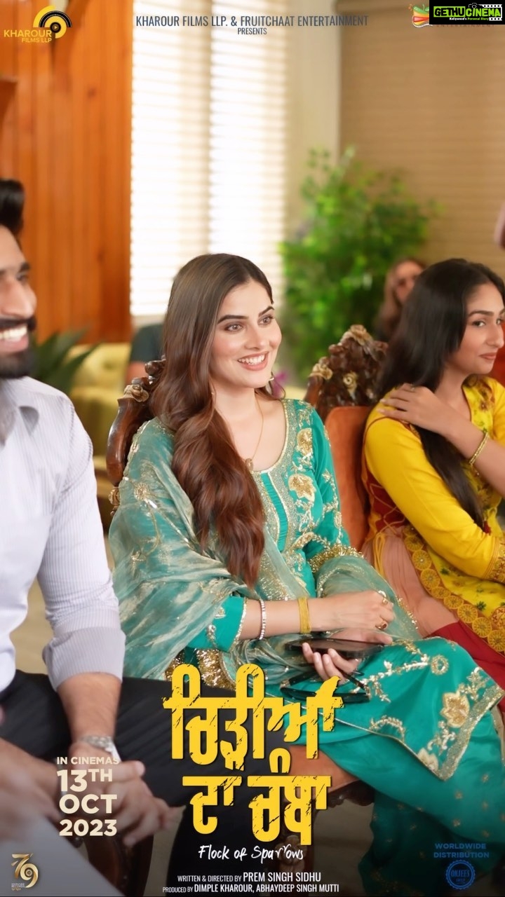 Prabh Grewal Instagram - Milde a kal cinema ghara vich ☺️♥️ Chidiya da chamba 🎬 13th oct 2023 🗓️ Need your support ☺️❤️ #prabhgrewal #prabhgrewalofficial #Bindi #bindilove❤️