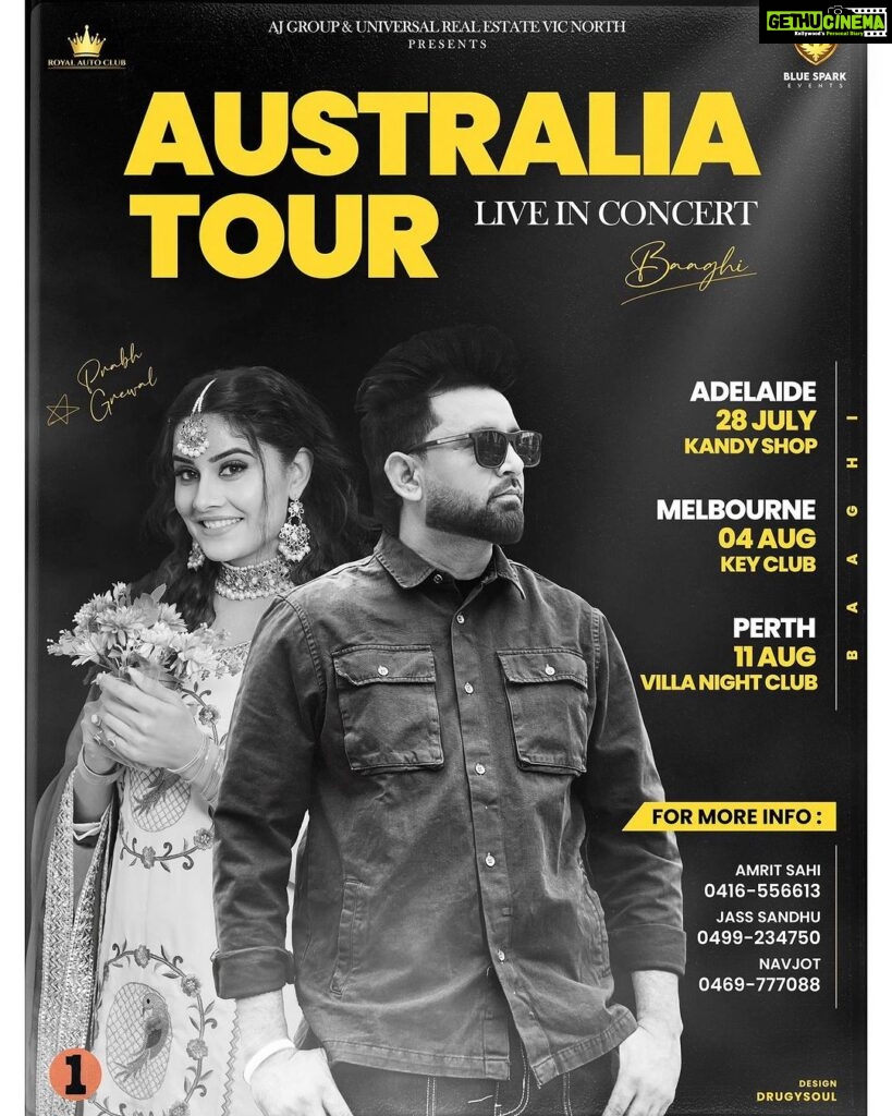 Prabh Grewal Instagram - I am Super excited to see you guys in Australia ♥ @sahi_amrit_1111 @sandhu.jass.716 @baaghi_shindeala @rajbir.sidhu @deeep_sahi @babbalkohri @gujjar_grantwala @jassa_sinngh @a.n.i.s.h_ #prabhgrewal #prabhgrewalofficial