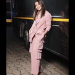 Prajakta Koli Instagram - 🐷 …. Makeup by @madhuradeokute Hair by @sujata_1810 Styled by @aakrutisejpal 📷 by @lordaritra …. Outfit by @savlamba @ascend.rohank Jewellery by @inezeofficial