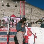 Pranati Rai Prakash Instagram - Just a girl who loves having coffee, making friends on the go, exploring the new and dressing up colourful and florals, oh yeahhh! 👻💕 #solotrip #ladakh #traveldiaries Leh Ladakh - The Land of High Passes
