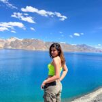 Pranati Rai Prakash Instagram - Sublime ✨🤍 #wanderlust #traveldiaries #incredibleindia Pangong Tso
