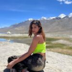 Pranati Rai Prakash Instagram – Sublime ✨🤍

#wanderlust #traveldiaries #incredibleindia Pangong Tso