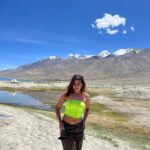 Pranati Rai Prakash Instagram - Sublime ✨🤍 #wanderlust #traveldiaries #incredibleindia Pangong Tso