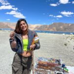 Pranati Rai Prakash Instagram - Sublime ✨🤍 #wanderlust #traveldiaries #incredibleindia Pangong Tso