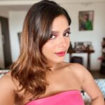 Pranati Rai Prakash Instagram - When your best friend is a makeup artist and loves glamming you up! 👻 @___lemii___ 💕 I’ll miss you!