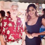 Pranati Rai Prakash Instagram – At @mariagorettiz’s ‘To The Moon and Back’ book launch. She’s one of the finest humans I know in the city and can’t wait to read what she’s shared about life, love and everything in-between. Also met @naseeruddin49 sir, well, happened to get a picture this time. 🤍 Olive Bar & Kitchen