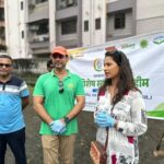 Priya Marathe Instagram - स्वच्छ्ता हीच सेवा! #cleanlinessdrive Thank you @mbmconline @ravipawar_dmc ji.. fr making us a part of this cleanliness drive..