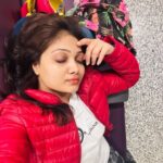 Priyanka Nalkari Instagram - #goodmorning #nofilters #afterastressfulweek #sleepingbeauty #travellingmode #actress #instagram #red #positivity #nalkarpriyanka