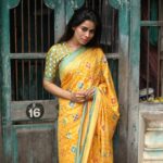 Priyanka Ruth Instagram - 💫 . . . @sharada.shivaji #sareelove #workmode #keepgoingforward #bepositive #keepsmiling #saipriyankaruth