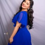 Priyanka Thimmesh Instagram - “Charm” is more than beauty ✨💖 #bluelove💙 #lookscool #happylife #priyankathimmeshofficial @iampriyankaathimmesh @rainbow_photography_official @makeupstoriesbysumachikkegowda @shimmer_designer_studio @rent_bridal_jewellery