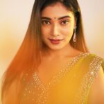 Priyanka Thimmesh Instagram - 💚✨ Photography @bhagathmakka Desginer by @lakshana_label Makeup & hair @iglambeautystudiochennai @iampriyankaathimmesh #priyankathimmeshofficial #priyankathimmesh #greenlove