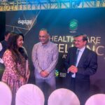Priyanka Upendra Instagram - Asianet Suvarna News and Kannada Prabha held the very first Excellence In Health Care Awards 2023. It was indeed an honour to be a part of this thoughtful initiative. #healthcareexcellenceawards #asianetsuvarnanews #kannadaprabha #doctors #healthcare #karnataka