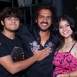 Priyanka Upendra Instagram - People ask me if you’re a better actor or director..I think the role you play best is as Papa !! Happy Fathers ‘ Day to you ! @nimmaupendra @aayushupendra
