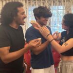 Priyanka Upendra Instagram - People ask me if you’re a better actor or director..I think the role you play best is as Papa !! Happy Fathers ‘ Day to you ! @nimmaupendra @aayushupendra