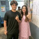 Priyanka Upendra Instagram – #vote #karnataka @aayushupendra