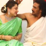 Priyanka Upendra Instagram - New beginnings are the best with blessings and love , eternally grateful 🙏🏻💖 Thank you for being a part of our special journey!!
