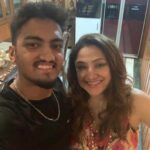 Priyanka Upendra Instagram - Happy birthday Nidarshan! It is so wonderful to see you grow into an incredible young adult! May all your dreams come true, Continue to strive , believe in yourself always and do everything with love!! I’m always here for you!! Have a super duper year ahead!!! 💖💖💖 @nidarshan_sudhindra