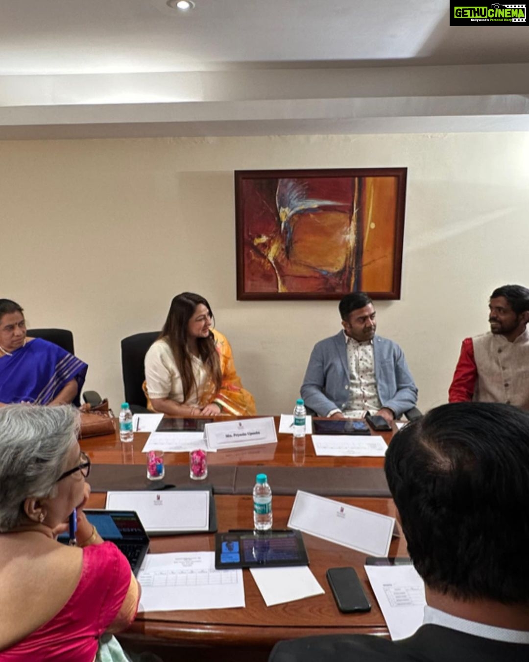 Priyanka Upendra Instagram - Here are some moments from the jury meeting of “Kannadiga Of The Year” 2023 #news18 held yesterday.