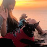 Puja Gupta Instagram - Chasing sunset for life … Bandra Band Stand