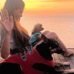 Puja Gupta Instagram - Chasing sunset for life … Bandra Band Stand