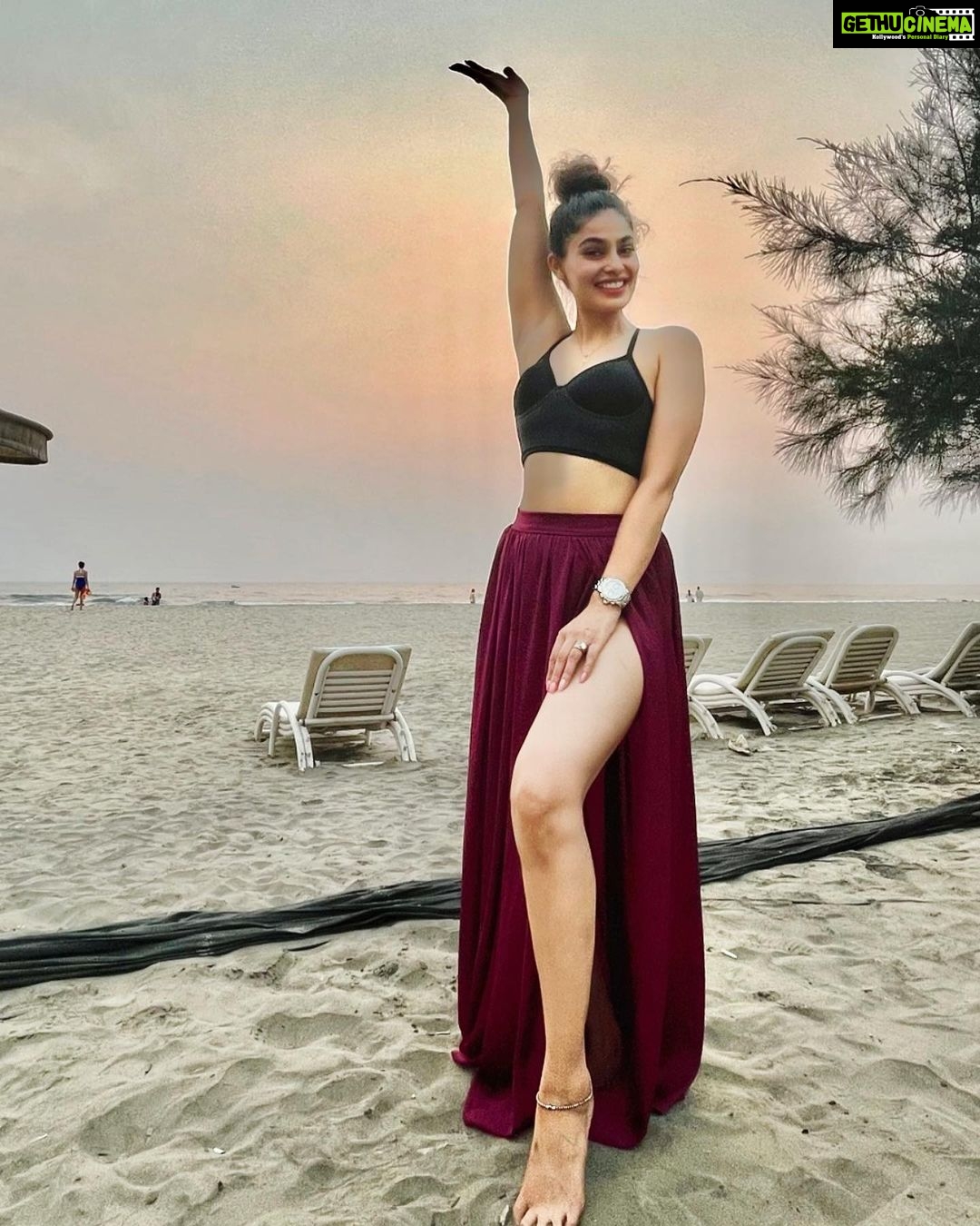 Puja Gupta Instagram - "A wise girl knows her limits, a smart girl knows that she has none." Assagao, Goa, India