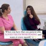 Puja Gupta Instagram - Is there such a thing as too much teeth whitening? 🦷 The answer is YES! While it’s a safe procedure, it’s best done once a year to keep the colour of your teeth bright as well as keep the health of the teeth intact. If you have any questions, please leave them in the comments section below ⬇️ . . #drnam #drnamsays #teethwhitening #cosmeticdentistry #cosmeticdentist #dentistsofinstagram #dentistsofig The Smylist