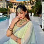 Puja Gupta Instagram - Looking gorgeous as always @iampujagupta x @golecha_jewels . . A timeless symbol of elegance and luxury, this uncut diamond Necklace studded with uncut diamonds and Shiny emeralds is a complete medley of class and royalty. . Uncut diamonds with emerald studs and maangtikka to have a complete bridal look for your auspicious day … . #golecha’sjewels #russian #necklace #earrings #victorian #vibrant #diamonds #emeralds #luxury #diamond #necklace #earrings #maangtikka #bridal #jewels #golechasjewels #golechas #luxury California, USA