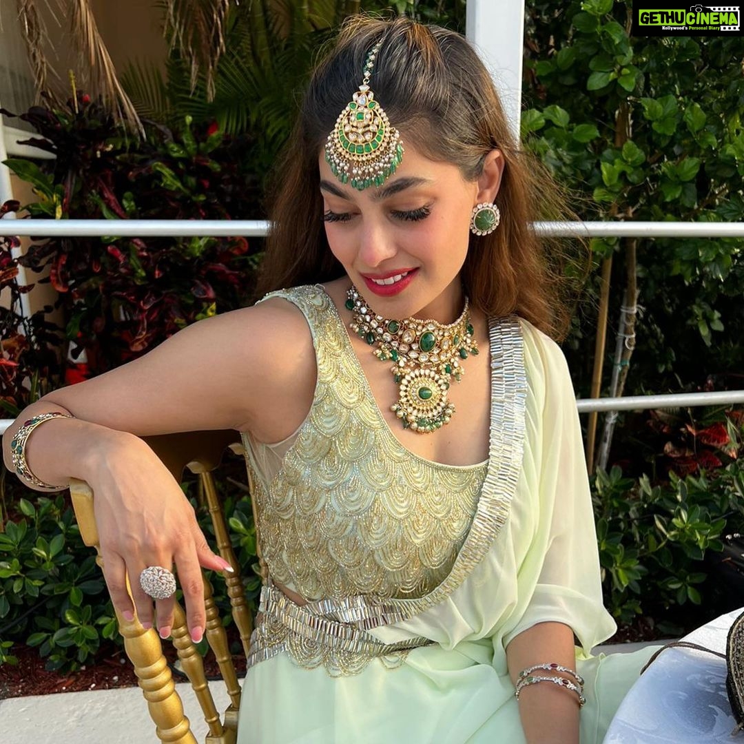 Puja Gupta Instagram - Looking gorgeous as always @iampujagupta x @golecha_jewels . . A timeless symbol of elegance and luxury, this uncut diamond Necklace studded with uncut diamonds and Shiny emeralds is a complete medley of class and royalty. . Uncut diamonds with emerald studs and maangtikka to have a complete bridal look for your auspicious day … . #golecha’sjewels #russian #necklace #earrings #victorian #vibrant #diamonds #emeralds #luxury #diamond #necklace #earrings #maangtikka #bridal #jewels #golechasjewels #golechas #luxury California, USA