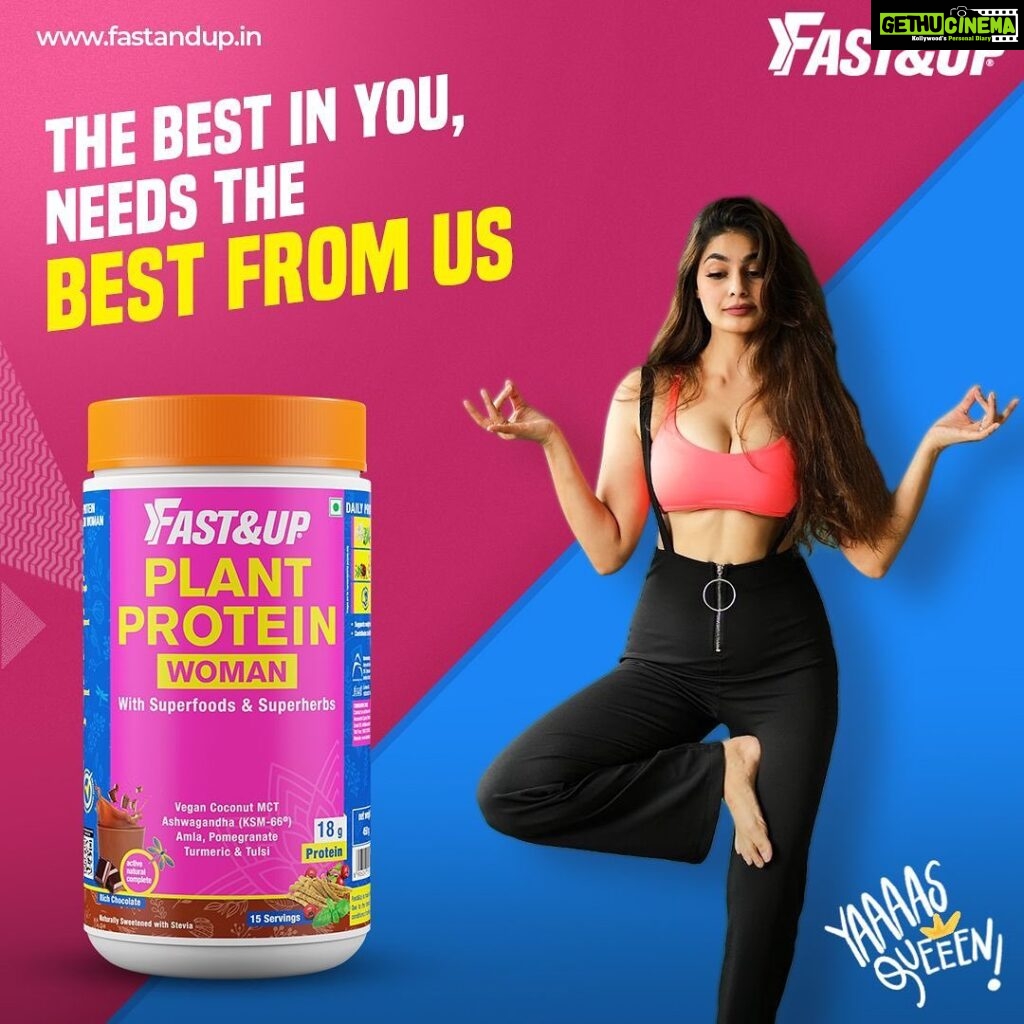 Puja Gupta Instagram - Who run the world? Girls! 👑 Super excited to share my brand association with one of the best nutrition brands in the country @fastandup_india as a brand ambassador, I am looking forward to doing my bit to make India adopt a healthy & active lifestyle with only the highest-quality nutrition! Happy Women’s day! Xoxo PGT Mumbai, Maharashtra
