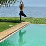 Puja Gupta Instagram - Early morning salutations 🧘🏻‍♀️🌀📿 Kumarakom Lake Resort