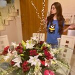 Puja Gupta Instagram - “A flower does not think of competing with the flower next to it. It just blooms.” 💐 Home Sweet Home !!!