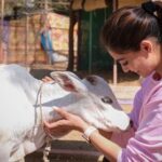 Puja Gupta Instagram - It was my honour to b able to spend time and meet the founders of @animalaid_india and the beautiful family they build in Udaipur . I will cherish my time spend wth the animals and understand how much work it goes to keep them safe and aid for them and manage the place where everyone come together for the love of animals There is so much going on in the world -Covid,Protests, Global Warming , Twitter wars , I could go on ... And yet there are these innocent animals around us on planet earth completely unaware wth what all is happening and trying to survive Life isn’t about complaining all the time is what I learned watching these animals who go through so much pain because of us yet they smile and forget , Life is about living and to be grateful I fold my hands and request all of us here to be kinder to them , show empathy towards them 🙏🏻🙏🏻🙏🏻 Much love to everyone who read this and big Thank you to @animalaid_india for these beautiful pictures I will cherish this memory forever Xoxo Animal Aid Unlimited