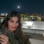 Puja Gupta Instagram - The Moon is magic for the soul and light for the senses. Purnima - full moon 🌕 Taj Lake Palace, Udaipur, India