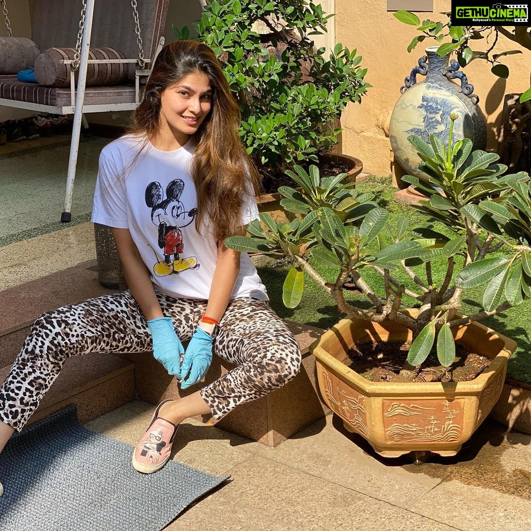 Puja Gupta Instagram - “Whoever has learned how to listen to trees no longer wants to be a tree. He wants to be nothing except what he is. That is home. That is happiness." Bonsai home - 🌳🎍 Planet Earth