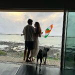Puja Gupta Instagram - Happy Independence Day India Mera desh Meri mitti Mera ghar 🇮🇳 🏠 💜 Bandra Band Stand