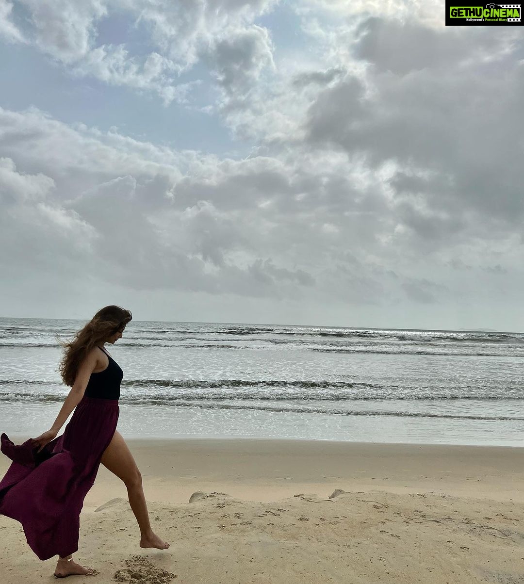 Puja Gupta Instagram - “What would be the point of living if we didn't let life change us?" Utorda Beach, Goa