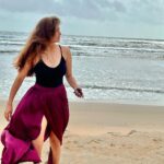 Puja Gupta Instagram – “What would be the point of living if we didn’t let life change us?” Utorda Beach, Goa