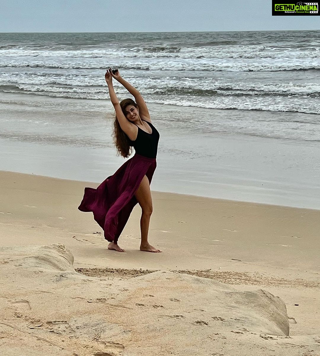 Puja Gupta Instagram - “What would be the point of living if we didn't let life change us?" Utorda Beach, Goa