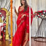 Pujita Ponnada Instagram - 3am wedding shenanigans ❤️✨ Saree @kosataga.in #pujitaponnada #happysunday