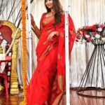 Pujita Ponnada Instagram - 3am wedding shenanigans ❤️✨ Saree @kosataga.in #pujitaponnada #happysunday