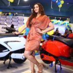 Pujita Ponnada Instagram - Some memorable moments from the @enookelectronicscooter launch yesterday ⚡️ Organised by @umediaentartainments Happy Sunday y’all 🫶🏻 #pujitaponnada