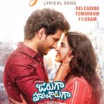 Pujita Ponnada Instagram - It’s finally here! ‘Joruga Husharuga’ is all set to release this November 💃🏻 The lyrical song sung by @armaanmalik @thenavyasameera is coming out tomorrow at 11.59am, stayed tuned guys! Watch it and lemme know what you think ❤️ @viraj_ashwin_jarajapu @anuprasad_filmmaker @mahibreddy @nireesh_t @thejathiruveedhula @praneethmuzic1 #pujitaponnada #jorugahusharuga #yuvarani