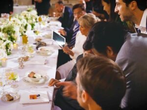 R. Madhavan Instagram - The passion and dedication to do good for the Indo French relationship, as well as for the people of both countries was palpable and intense during the Bastille day celebration in Paris on the 14th of July 2023. I was in complete awe at the dinner hosted by the President Emmanuel Macron in honor of our Honorable, Prime Minister Shri Narendra Modi at the Louvre, of both these world leaders, as they passionately described their vision for the future of these two great friendly nations. The positivity and mutual respect in the air was like a loving embrace. I sincerely pray that their vison and dreams bear fruit for all of us at the desired and appropriate time. President Macron eagerly took a selfie for us while our Honorable Prime Minister very graciously and sweetly stood up to be part of it.. a moment that will be forever etched in my mind for both the uniqueness and impact of that picture. Thank you President Macron and Modi Ji for the incredible lesson on grace and humility. May France and India forever prosper together .🇮🇳🇫🇷 Also 14th July 2023 also marked yet another fantastic and successful launch of Chandrayaan 3 with the unfailing Vikas engine built with the help of SEP France by Shri Nambi Narayanan. Praying also for the succes of their important and incredible mission.  @narendramodi @emmanuelmacron #bastilleday2023 #rocketrythenambieffect