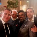 R. Madhavan Instagram - The passion and dedication to do good for the Indo French relationship, as well as for the people of both countries was palpable and intense during the Bastille day celebration in Paris on the 14th of July 2023. I was in complete awe at the dinner hosted by the President Emmanuel Macron in honor of our Honorable, Prime Minister Shri Narendra Modi at the Louvre, of both these world leaders, as they passionately described their vision for the future of these two great friendly nations. The positivity and mutual respect in the air was like a loving embrace. I sincerely pray that their vison and dreams bear fruit for all of us at the desired and appropriate time. President Macron eagerly took a selfie for us while our Honorable Prime Minister very graciously and sweetly stood up to be part of it.. a moment that will be forever etched in my mind for both the uniqueness and impact of that picture. Thank you President Macron and Modi Ji for the incredible lesson on grace and humility. May France and India forever prosper together .🇮🇳🇫🇷 Also 14th July 2023 also marked yet another fantastic and successful launch of Chandrayaan 3 with the unfailing Vikas engine built with the help of SEP France by Shri Nambi Narayanan. Praying also for the succes of their important and incredible mission. @narendramodi @emmanuelmacron #bastilleday2023 #rocketrythenambieffect