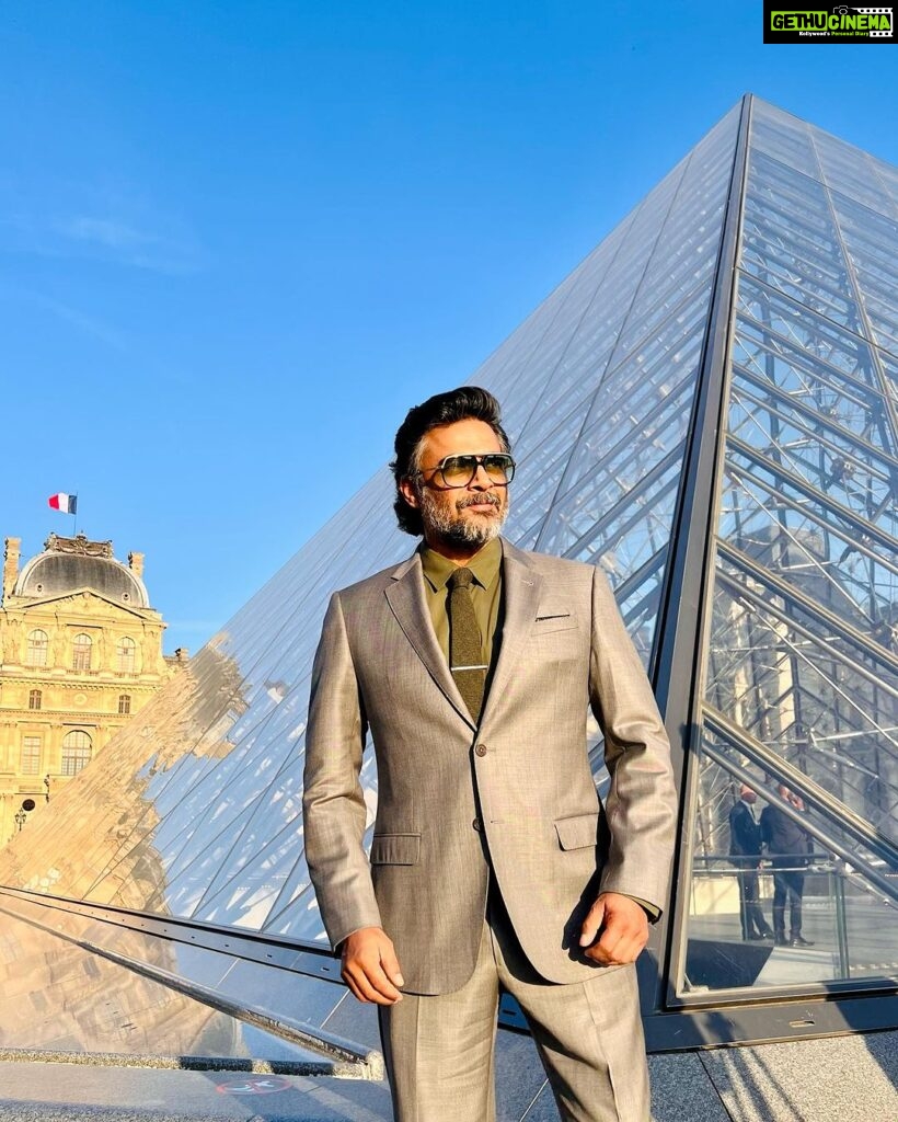 R. Madhavan Instagram - Thank you soooo much for making me feel so right for the occasion . For all the relentless styling options and the love .. @radhikamehra . I feel so comfortable and myself..#bastilleday 🇫🇷 at the #louvre #presidentsdinner2023