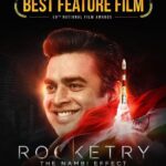 R. Madhavan Instagram - Just as Chandrayaan-3 lands on the Moon, Rocketry-The Nambi Effect, lands one of the greatest and prestigious awards of all time! Indeed @actormaddy , you've "taken us to the stars," and the boundaries have been surpassed. Congratulations to our Rocketeer, Director Maddy 🔥 @actormaddy And kudos to my family, Team Rocketry! 🎉 . . #rocketrythenambieffect #rocketrythefilm #nationalawards #nationalawards2021 #nambinarayanan #isro #chandrayaan3 #rmadhavan #actorsuriya #srk #proudindian