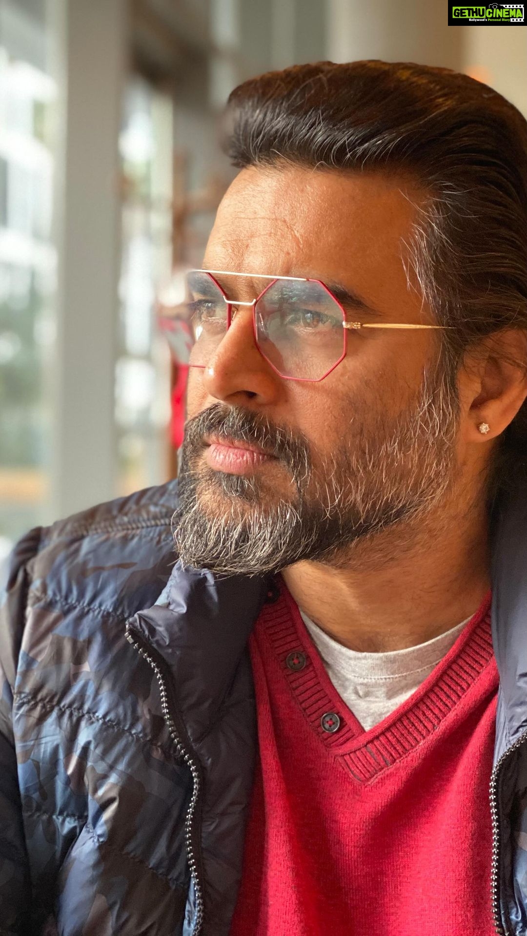 R. Madhavan Instagram - Actor Maddy with his superbikes! . . #actormaddy #superbikes #dubai #uae #yamahavmax1800 #indianroadmaster #hondagoldwing2022 #triumphrocket3 Dubai UAE